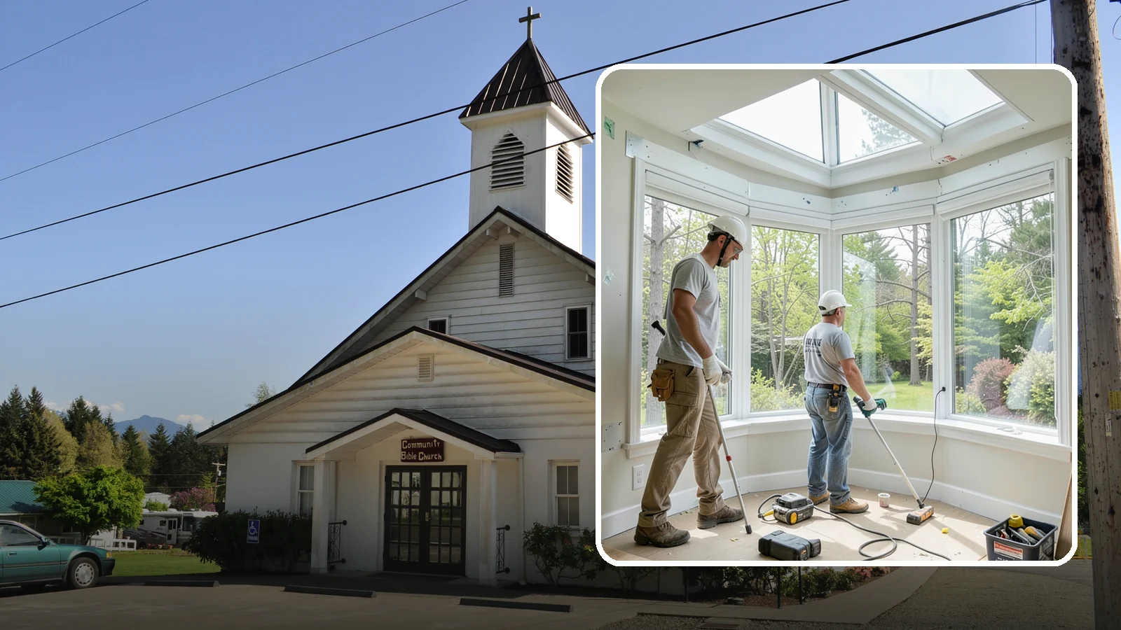 Bay Window Installation in Concrete, Skagit County, WA - Building out and installing bay windows that add space, light, and a bright focal point to your PNW home.