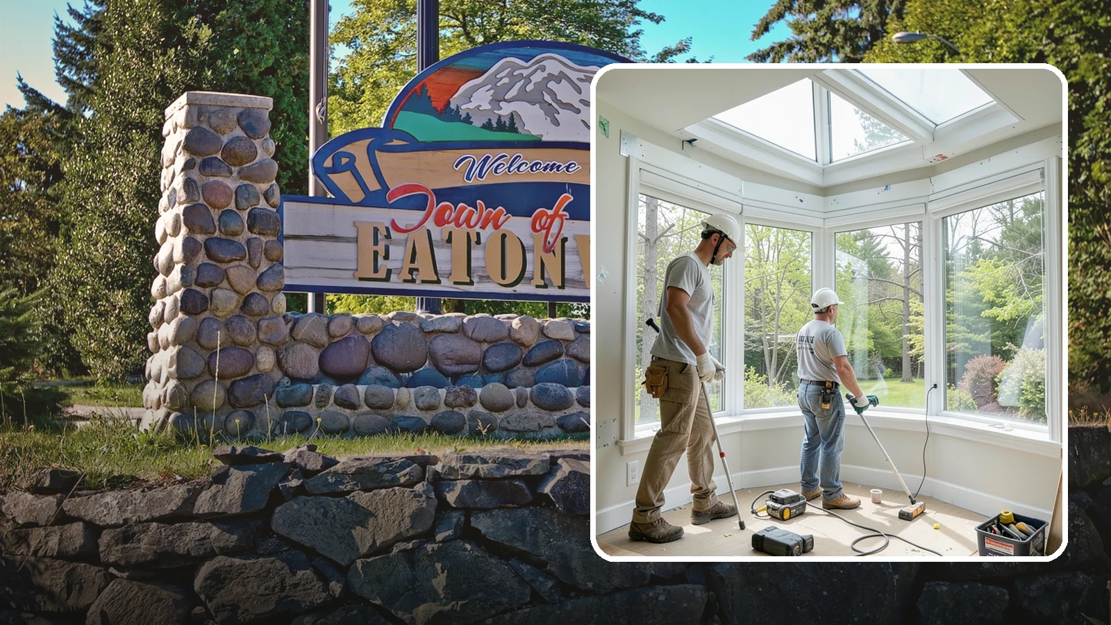 Bay Window Installation in Eatonville, Pierce County, WA - Building out and installing bay windows that add space, light, and a bright focal point to your PNW home.