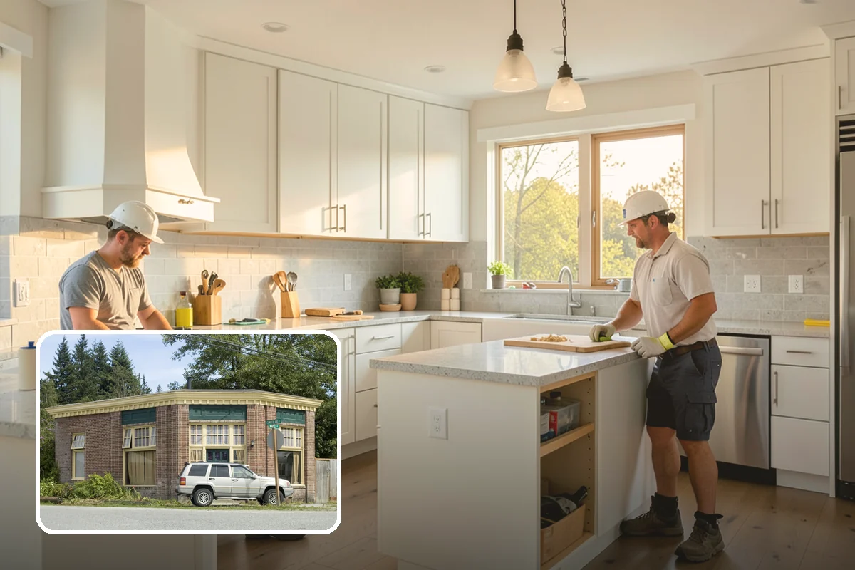 Bay Window Installation in Hamilton, Skagit County, WA - Added interior space for seating or display
