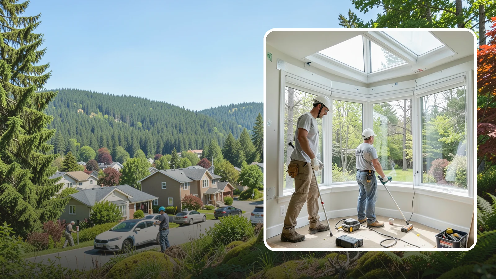 Bay Window Installation in Index, Snohomish County, WA - Building out and installing bay windows that add space, light, and a bright focal point to your PNW home.
