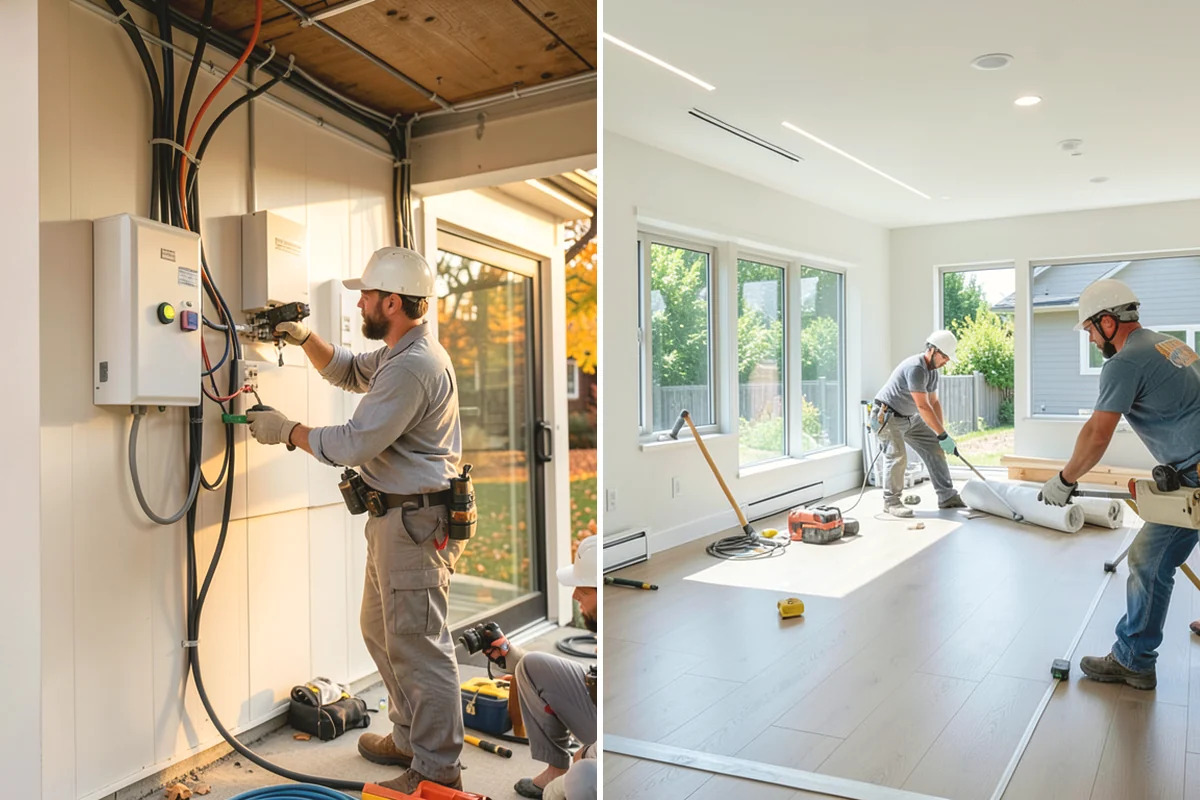 Bay Window Installation in Issaquah, King County, WA - Design the projection and confirm structural support