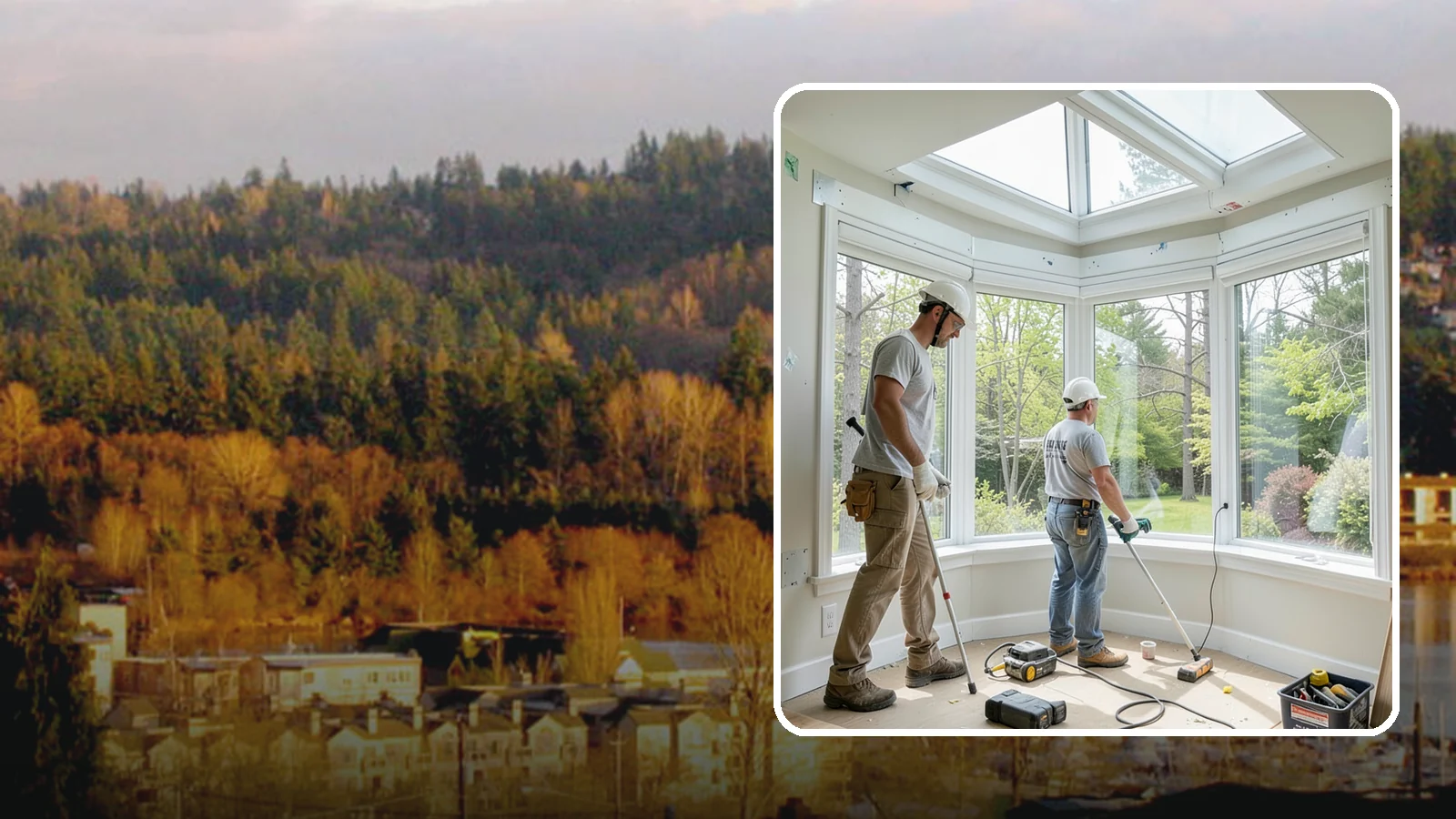 Bay Window Installation in Kenmore, King County, WA - Building out and installing bay windows that add space, light, and a bright focal point to your PNW home.