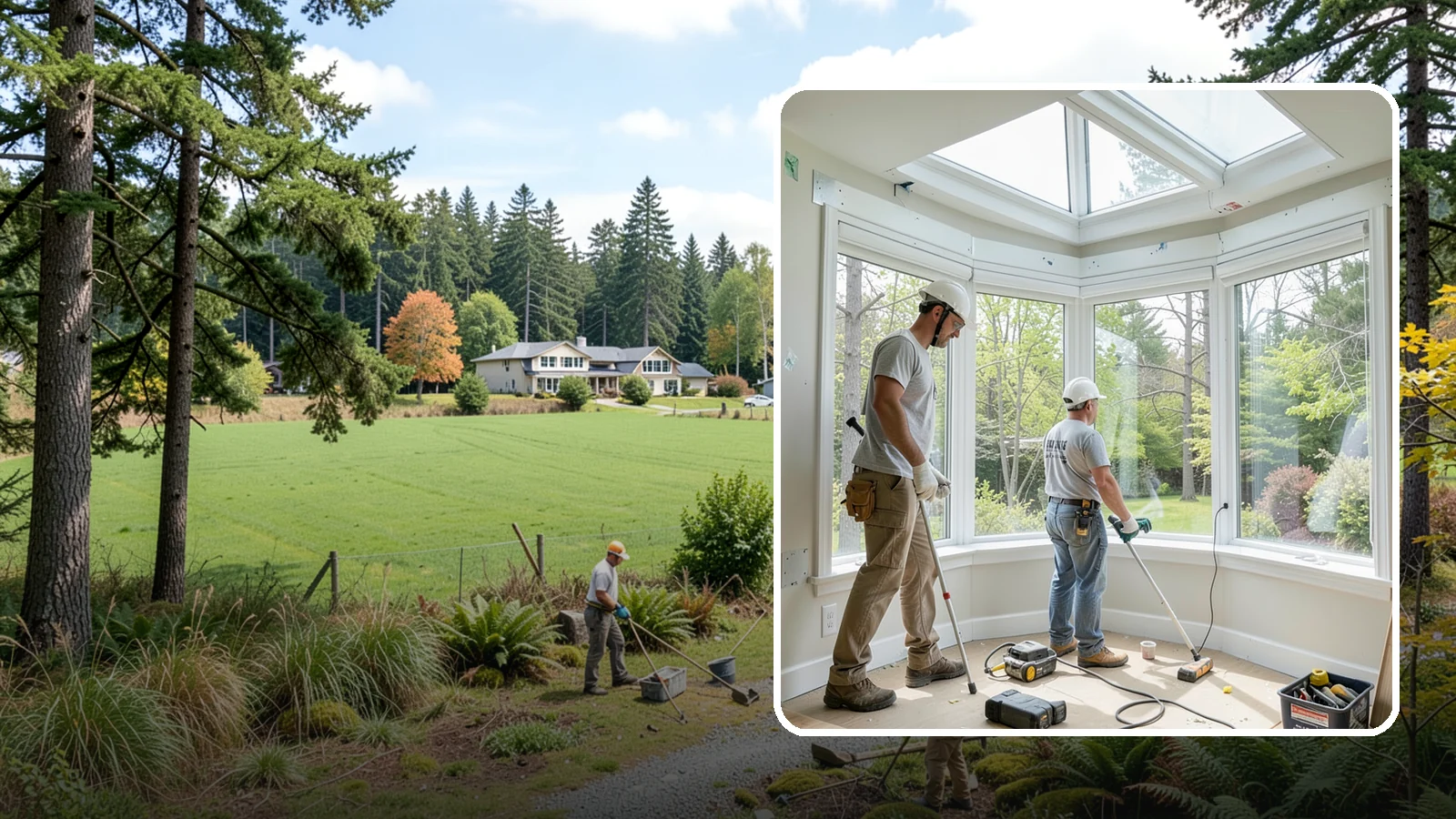 Bay Window Installation in Lyman, Skagit County, WA - Building out and installing bay windows that add space, light, and a bright focal point to your PNW home.