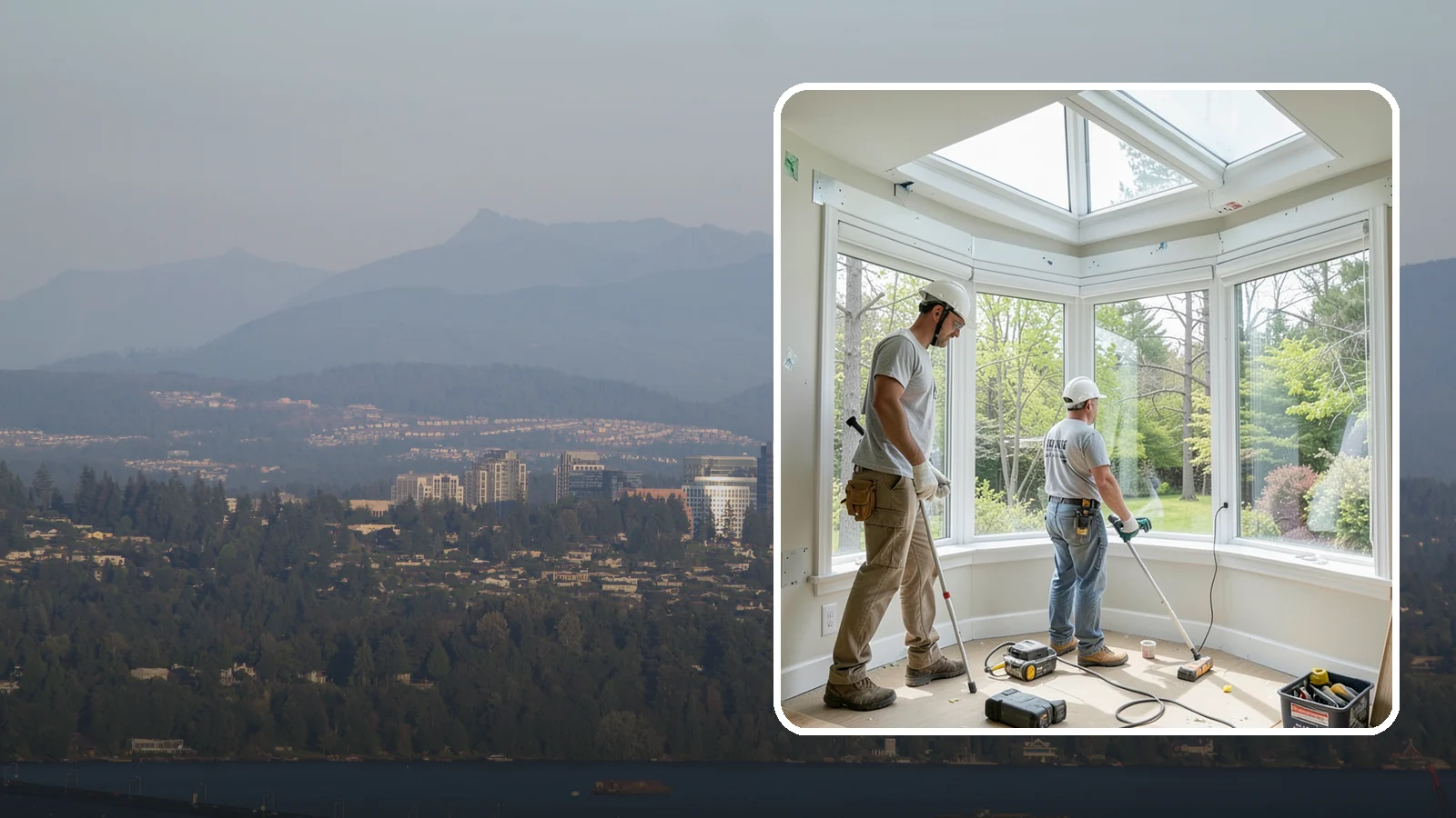 Bay Window Installation in Medina, King County, WA - Building out and installing bay windows that add space, light, and a bright focal point to your PNW home.