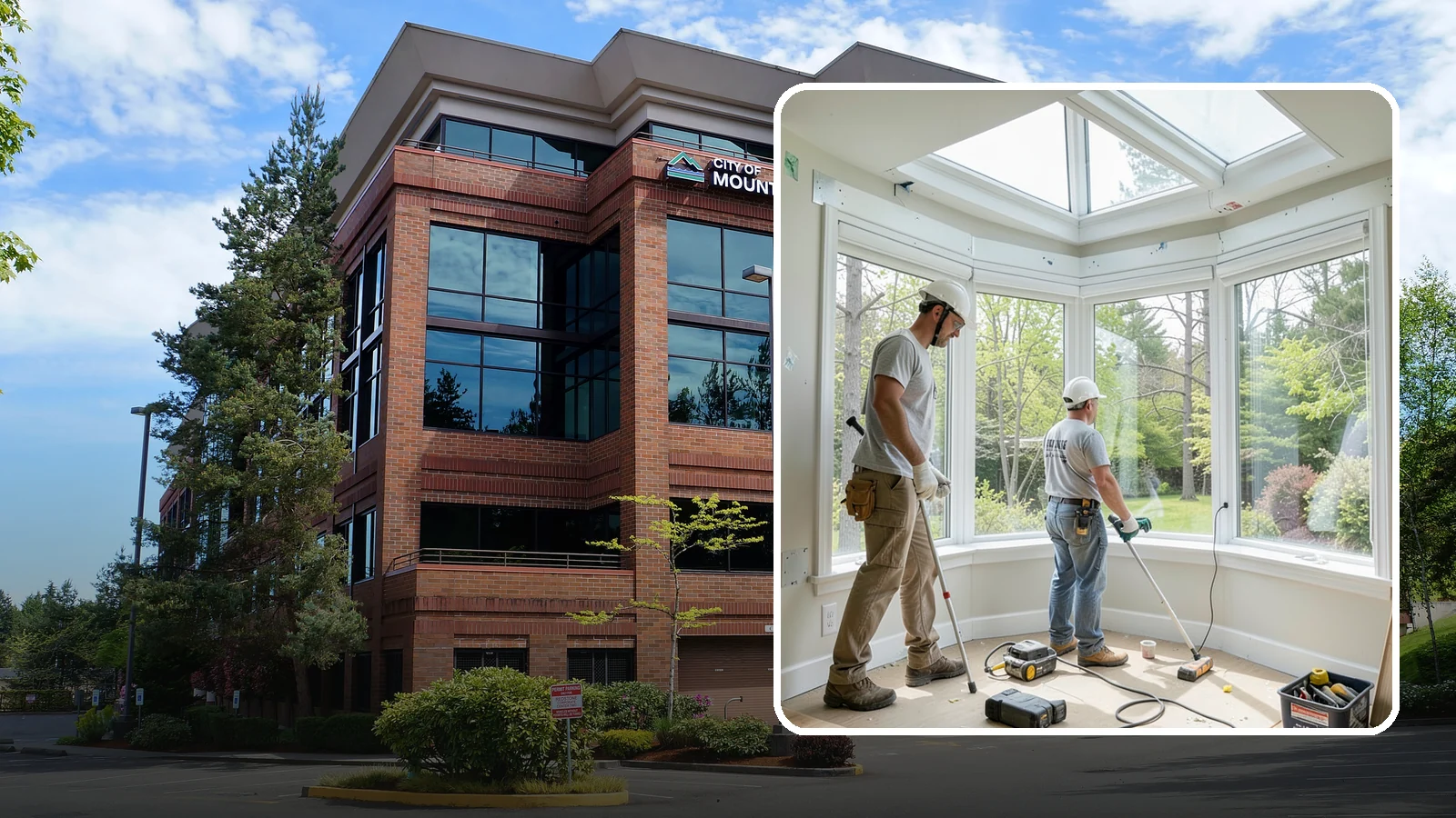 Bay Window Installation in Mountlake Terrace, Snohomish County, WA - Building out and installing bay windows that add space, light, and a bright focal point to your PNW home.
