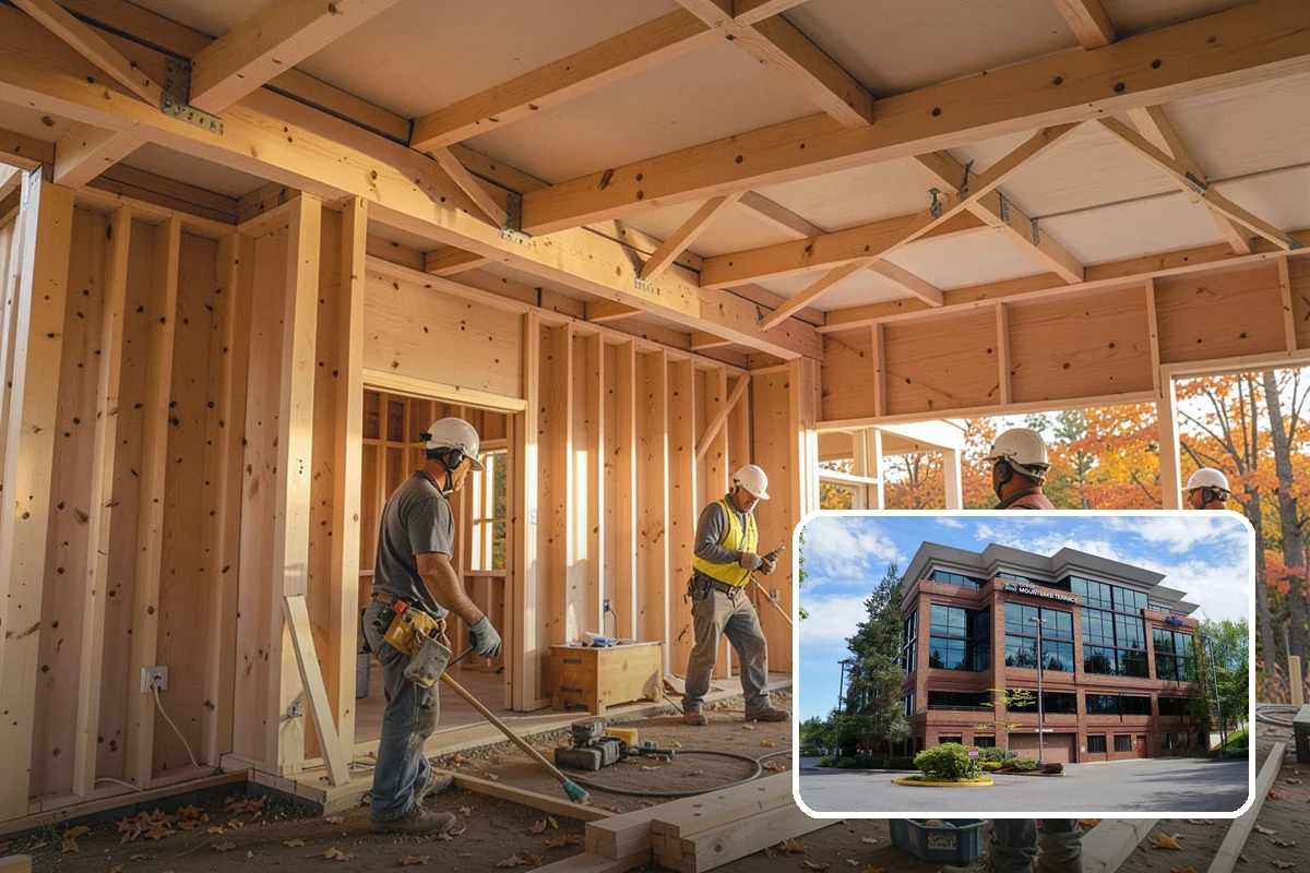 Bay Window Installation in Mountlake Terrace, Snohomish County, WA - Added interior space for seating or display