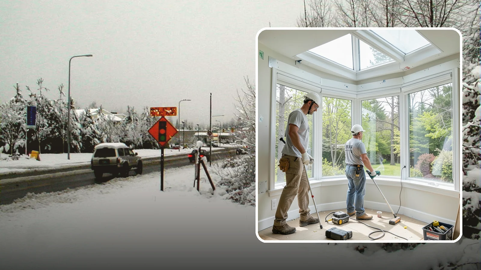 Bay Window Installation in Newcastle, King County, WA - Building out and installing bay windows that add space, light, and a bright focal point to your PNW home.