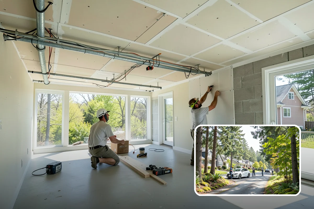 Bay Window Installation in Normandy Park, King County, WA - Added interior space for seating or display