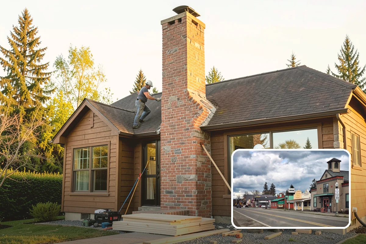Bay Window Installation in Roy, Pierce County, WA - Added interior space for seating or display