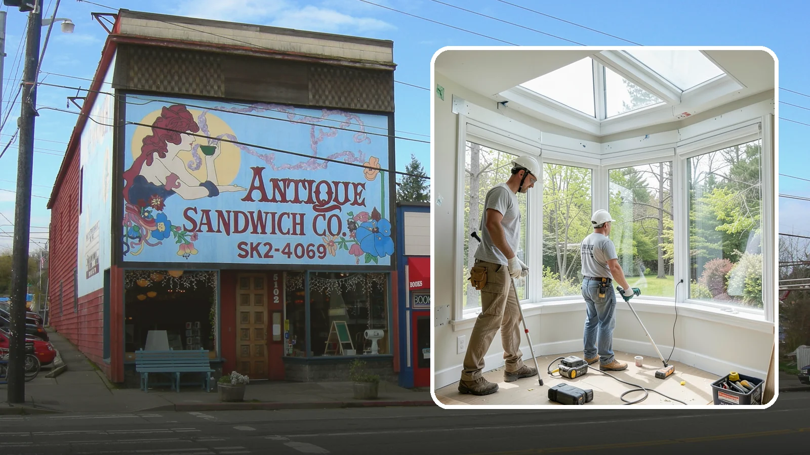Bay Window Installation in Ruston, Pierce County, WA - Building out and installing bay windows that add space, light, and a bright focal point to your PNW home.