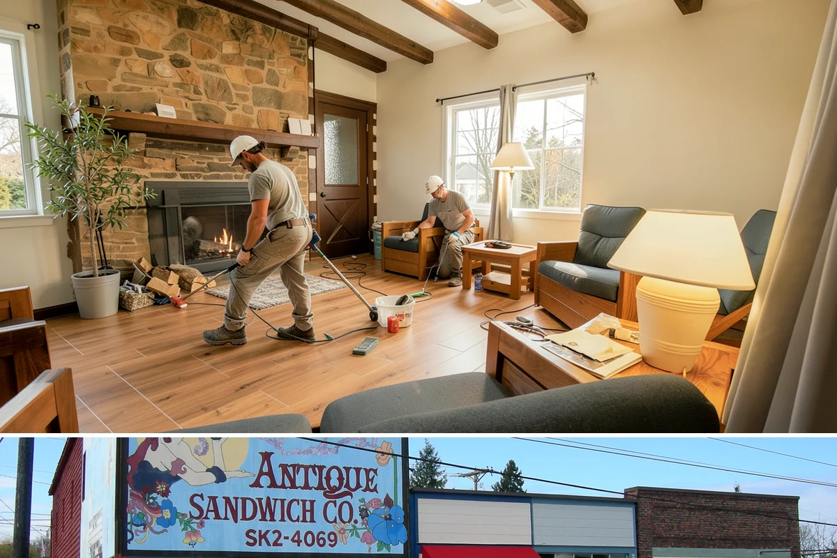 Bay Window Installation in Ruston, Pierce County, WA - Because bay installations open the wall and add a small roof, we schedule them during drier spells to keep the structure...