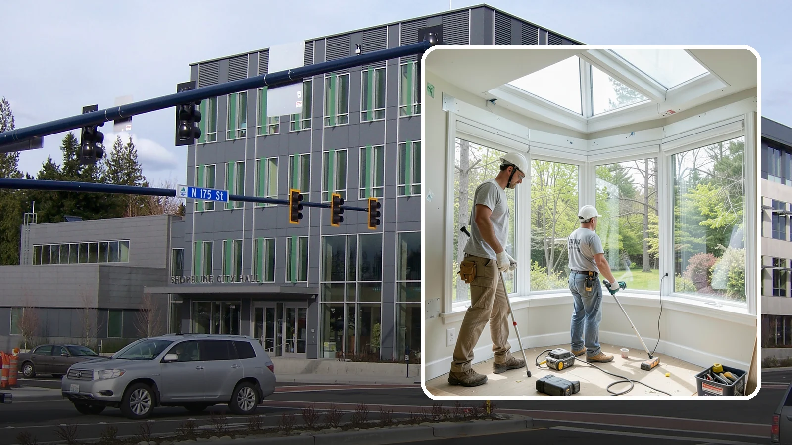 Bay Window Installation in Shoreline, King County, WA - Building out and installing bay windows that add space, light, and a bright focal point to your PNW home.