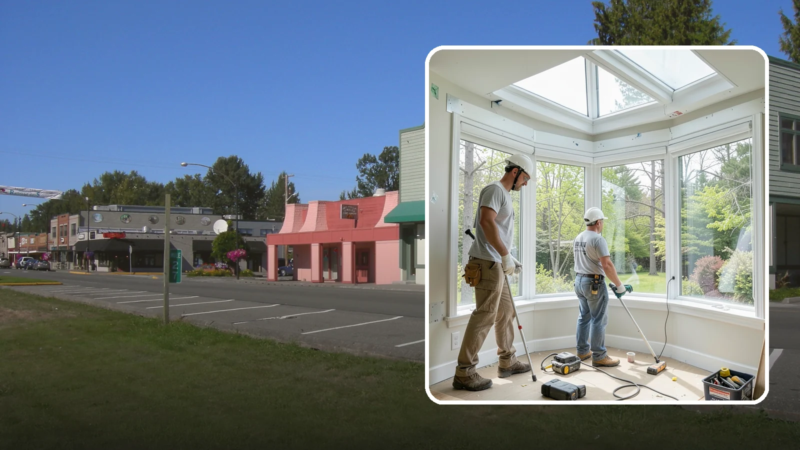 Bay Window Installation in Snoqualmie, King County, WA - Building out and installing bay windows that add space, light, and a bright focal point to your PNW home.
