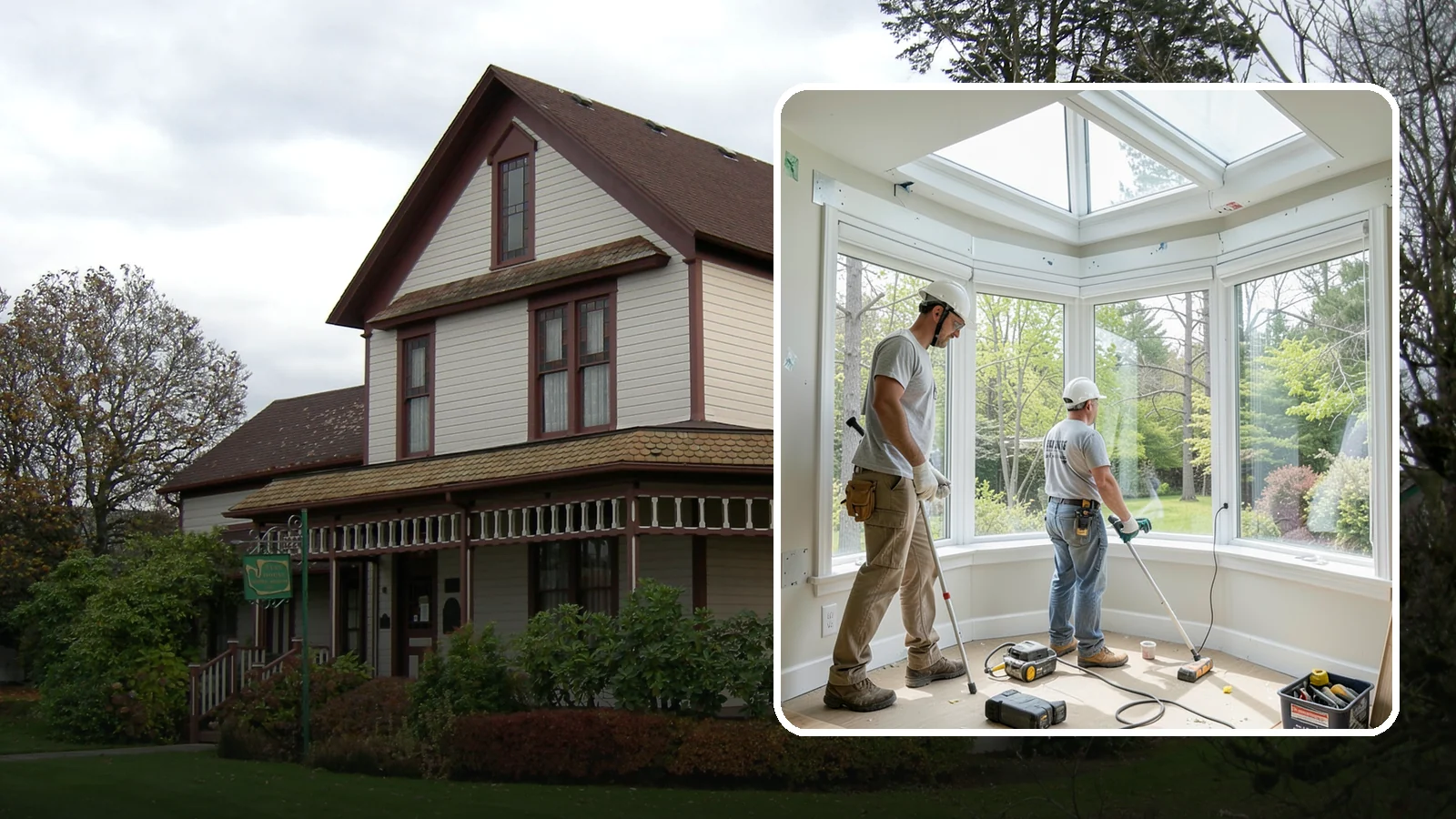 Bay Window Installation in Sumner, Pierce County, WA - Building out and installing bay windows that add space, light, and a bright focal point to your PNW home.