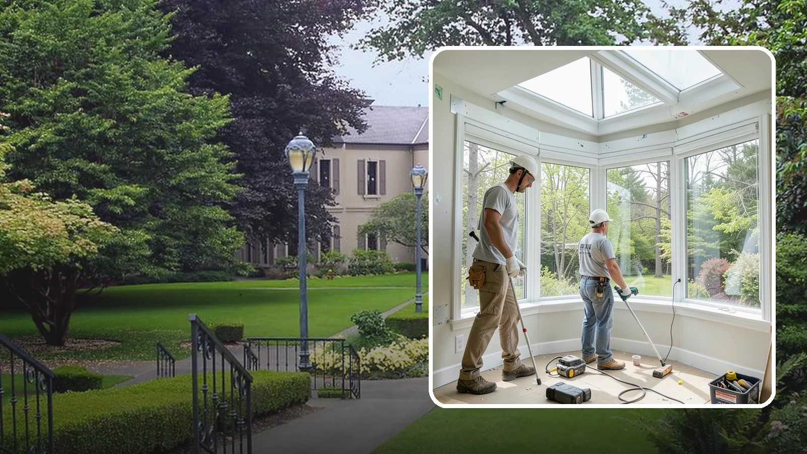 Bay Window Installation in Woodinville, King County, WA - Building out and installing bay windows that add space, light, and a bright focal point to your PNW home.