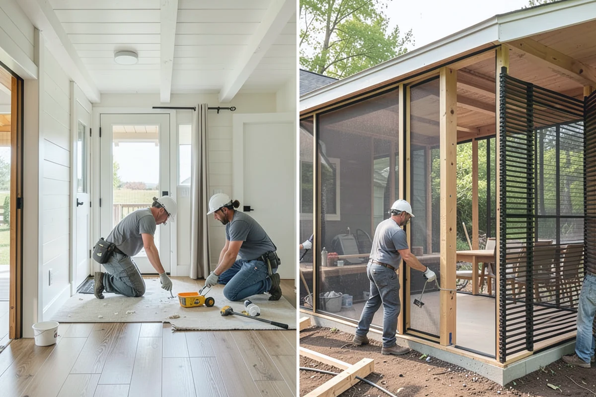 Beadboard Installation in Buckley, Pierce County, WA - Choose beadboard style, orientation, and coverage
