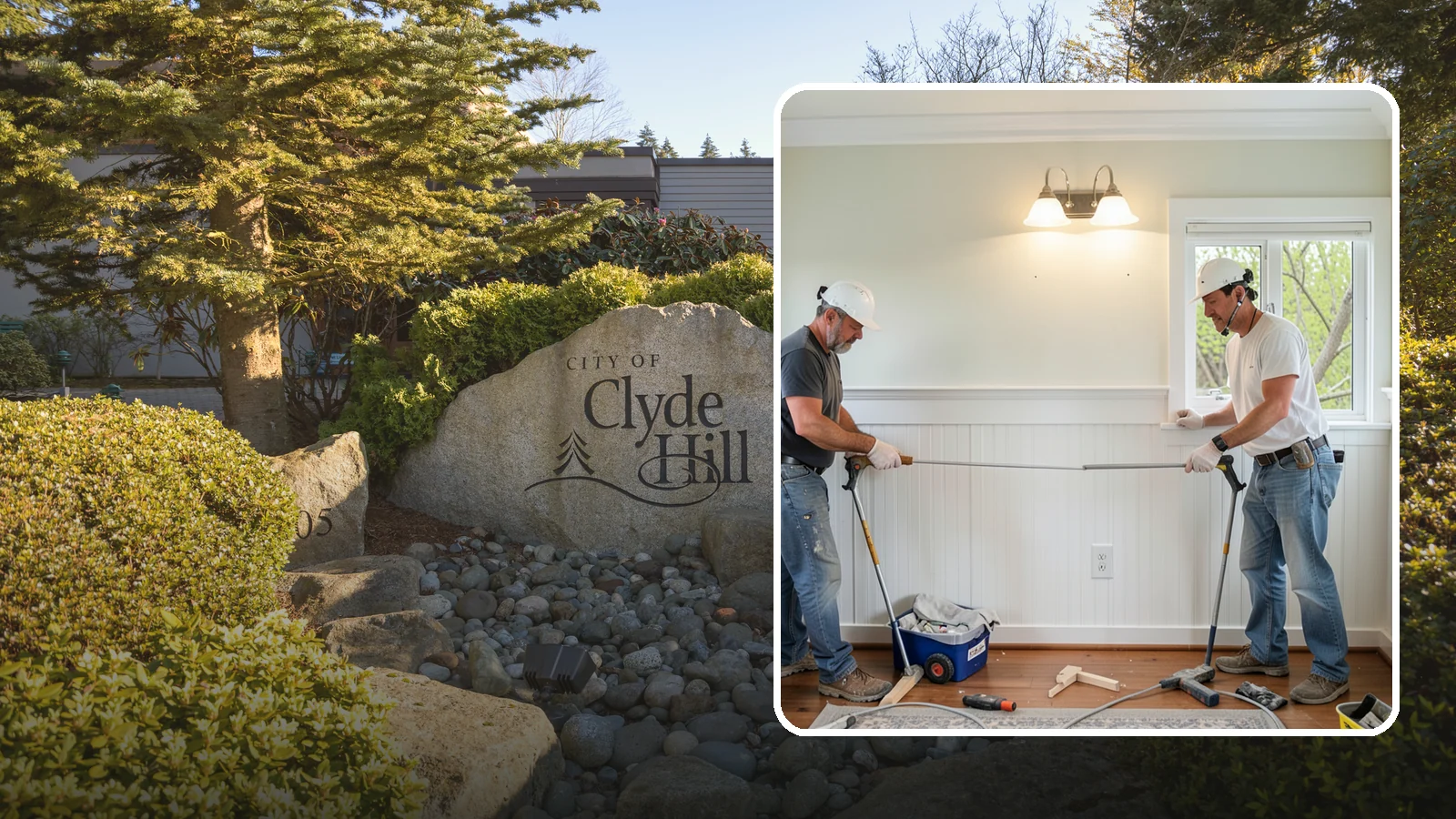 Beadboard Installation in Clyde Hill, King County, WA - Charming beadboard installation that adds cottage-style texture to walls, ceilings, and wainscot panels.