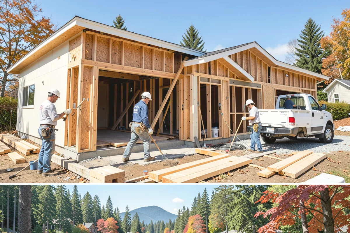 Beadboard Installation in Covington, King County, WA - Beadboard installs year-round indoors and is especially popular for warming up spaces during the wet PNW winter.