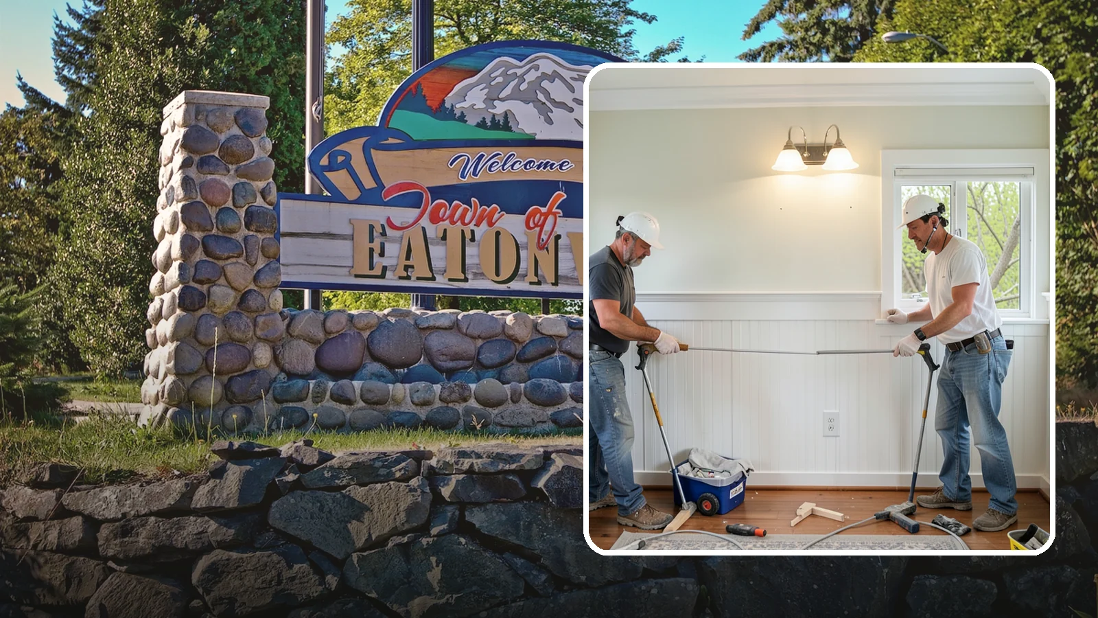 Beadboard Installation in Eatonville, Pierce County, WA - Charming beadboard installation that adds cottage-style texture to walls, ceilings, and wainscot panels.
