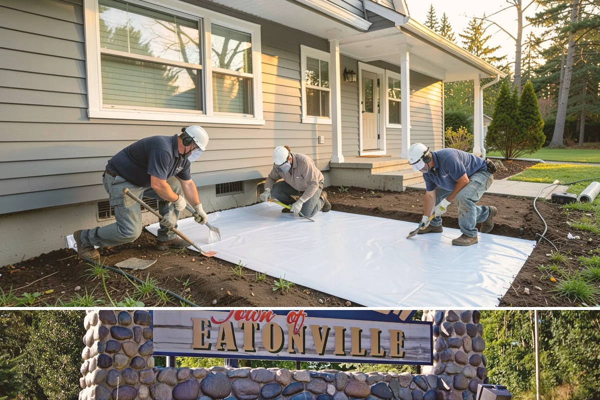 Beadboard Installation in Eatonville, Pierce County, WA - Beadboard installs year-round indoors and is especially popular for warming up spaces during the wet PNW winter.