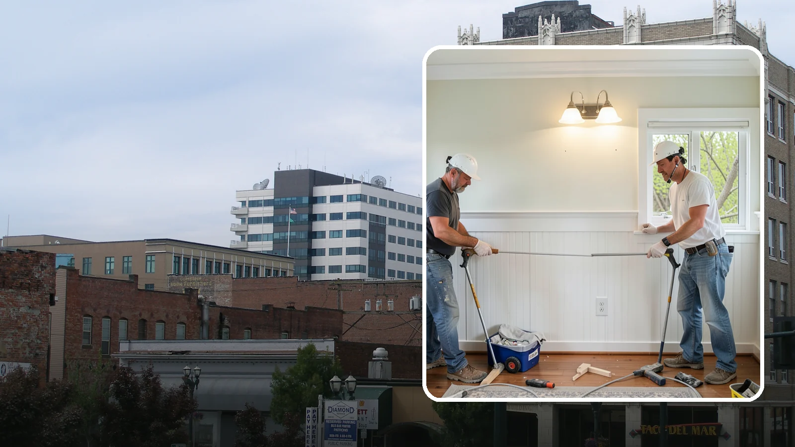 Beadboard Installation in Everett, Snohomish County, WA - Charming beadboard installation that adds cottage-style texture to walls, ceilings, and wainscot panels.