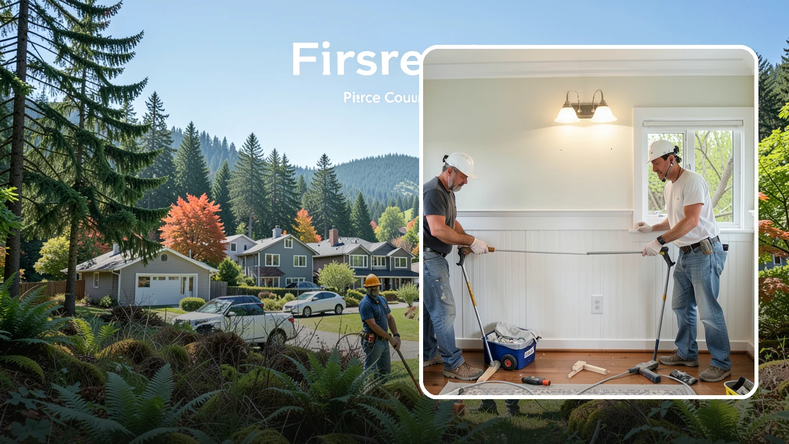 Beadboard Installation in Fircrest, Pierce County, WA - Charming beadboard installation that adds cottage-style texture to walls, ceilings, and wainscot panels.