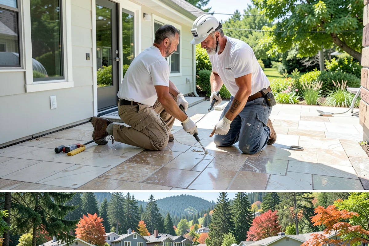 Beadboard Installation in Fircrest, Pierce County, WA - Beadboard installs year-round indoors and is especially popular for warming up spaces during the wet PNW winter.