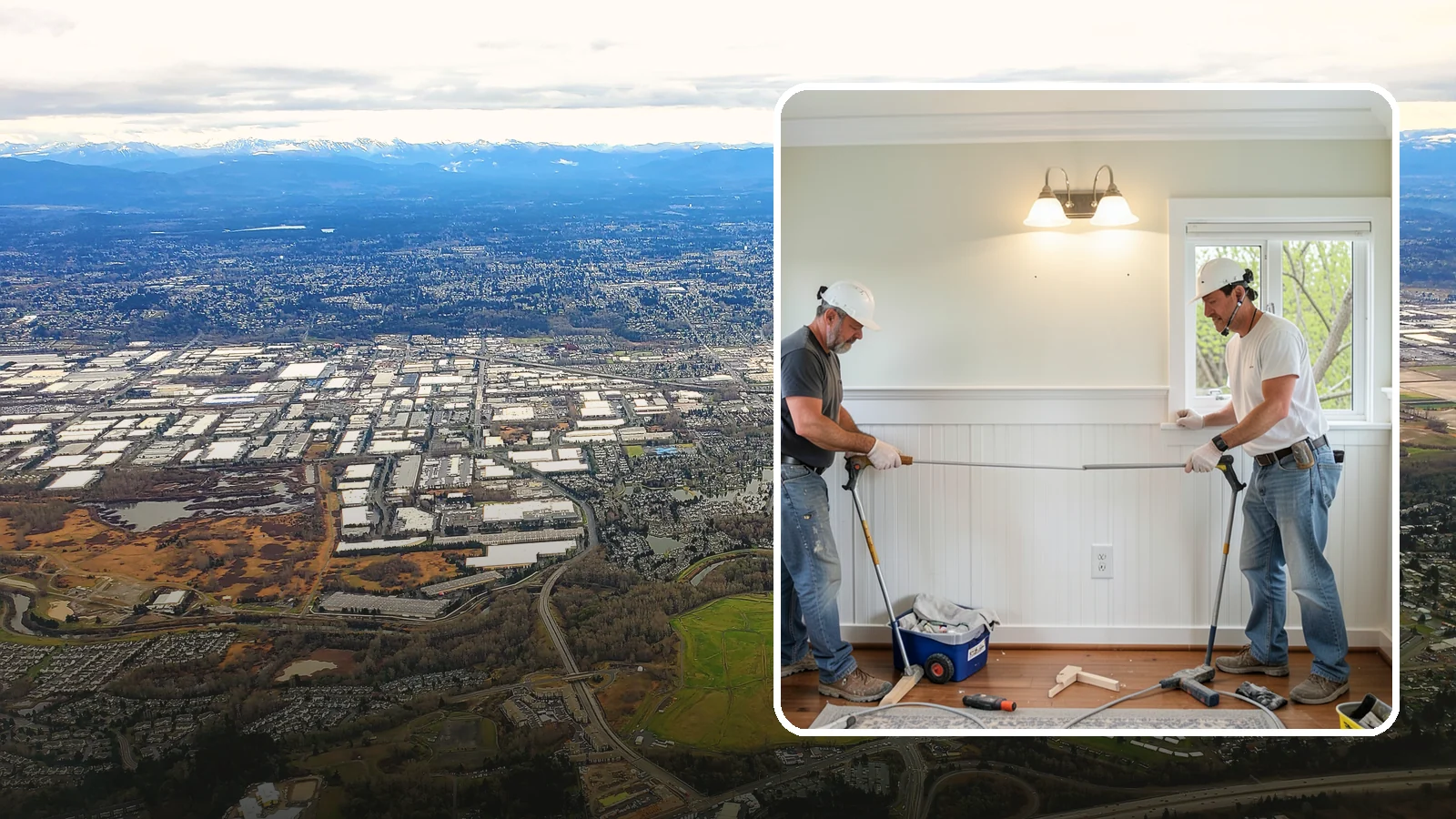 Beadboard Installation in Kent, King County, WA - Charming beadboard installation that adds cottage-style texture to walls, ceilings, and wainscot panels.