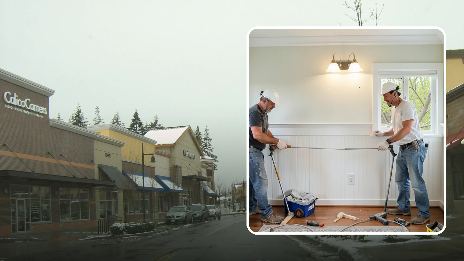 Beadboard Installation in Mill Creek, Snohomish County, WA - Charming beadboard installation that adds cottage-style texture to walls, ceilings, and wainscot panels.
