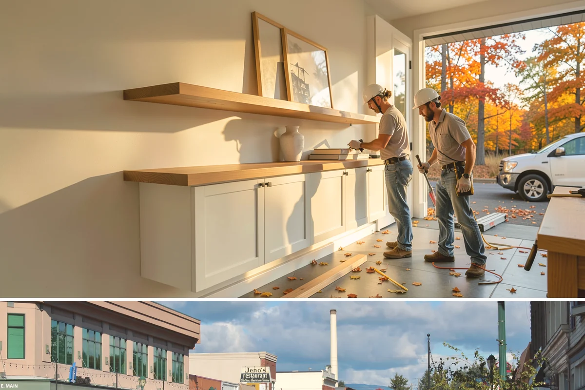 Beadboard Installation in Monroe, Snohomish County, WA - Beadboard installs year-round indoors and is especially popular for warming up spaces during the wet PNW winter.