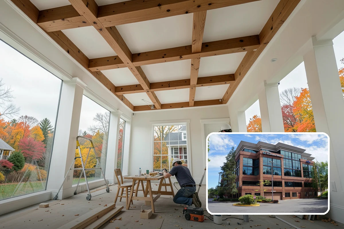 Beadboard Installation in Mountlake Terrace, Snohomish County, WA - Cozy cottage texture for walls or ceilings