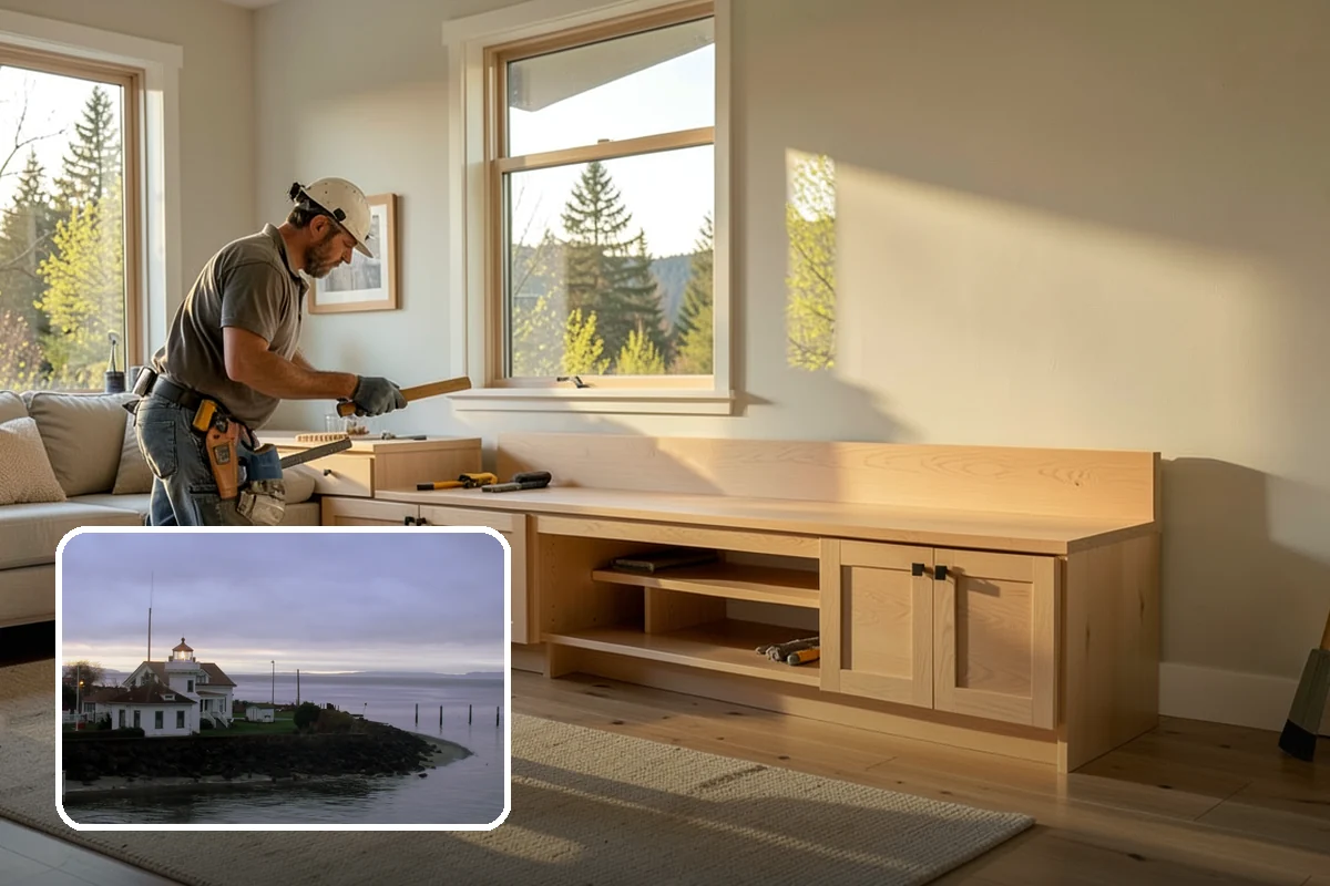 Beadboard Installation in Mukilteo, Snohomish County, WA - Cozy cottage texture for walls or ceilings