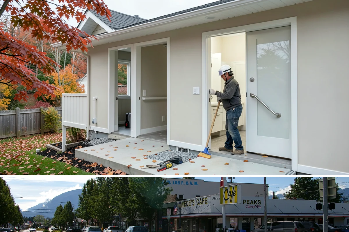 Beadboard Installation in North Bend, King County, WA - Beadboard installs year-round indoors and is especially popular for warming up spaces during the wet PNW winter.