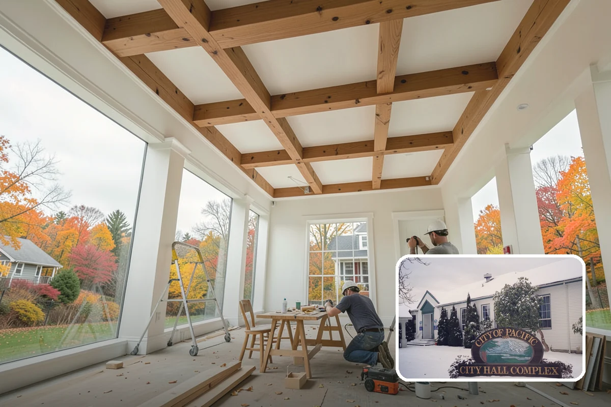 Beadboard Installation in Pacific, King County, WA - Cozy cottage texture for walls or ceilings