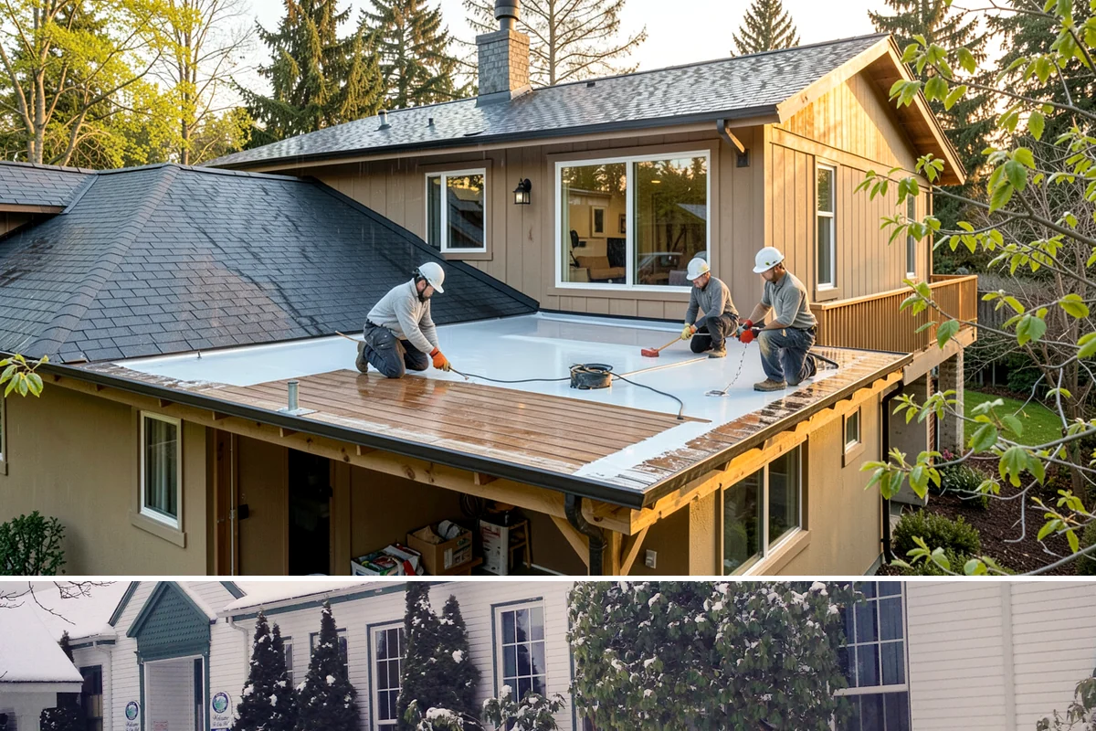 Beadboard Installation in Pacific, King County, WA - Beadboard installs year-round indoors and is especially popular for warming up spaces during the wet PNW winter.