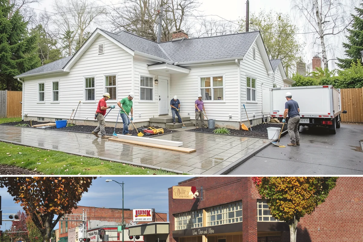 Beadboard Installation in Puyallup, Pierce County, WA - Beadboard installs year-round indoors and is especially popular for warming up spaces during the wet PNW winter.