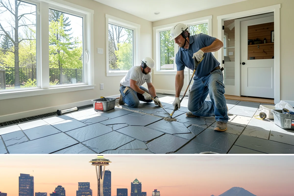 Beadboard Installation in Seattle, King County, WA - Beadboard installs year-round indoors and is especially popular for warming up spaces during the wet PNW winter.