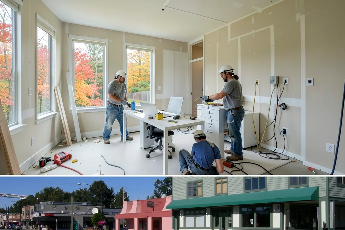 Beadboard Installation in Snoqualmie, King County, WA - Beadboard installs year-round indoors and is especially popular for warming up spaces during the wet PNW winter.