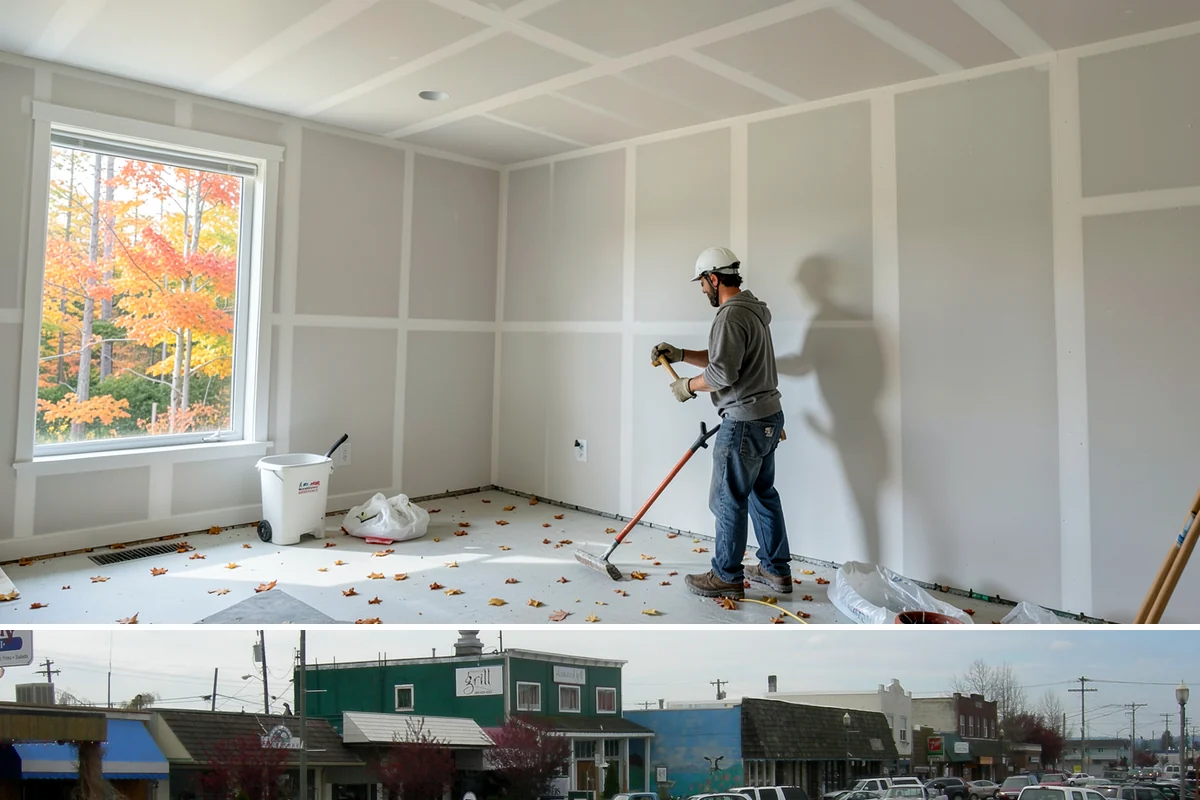 Beadboard Installation in Stanwood, Snohomish County, WA - Beadboard installs year-round indoors and is especially popular for warming up spaces during the wet PNW winter.