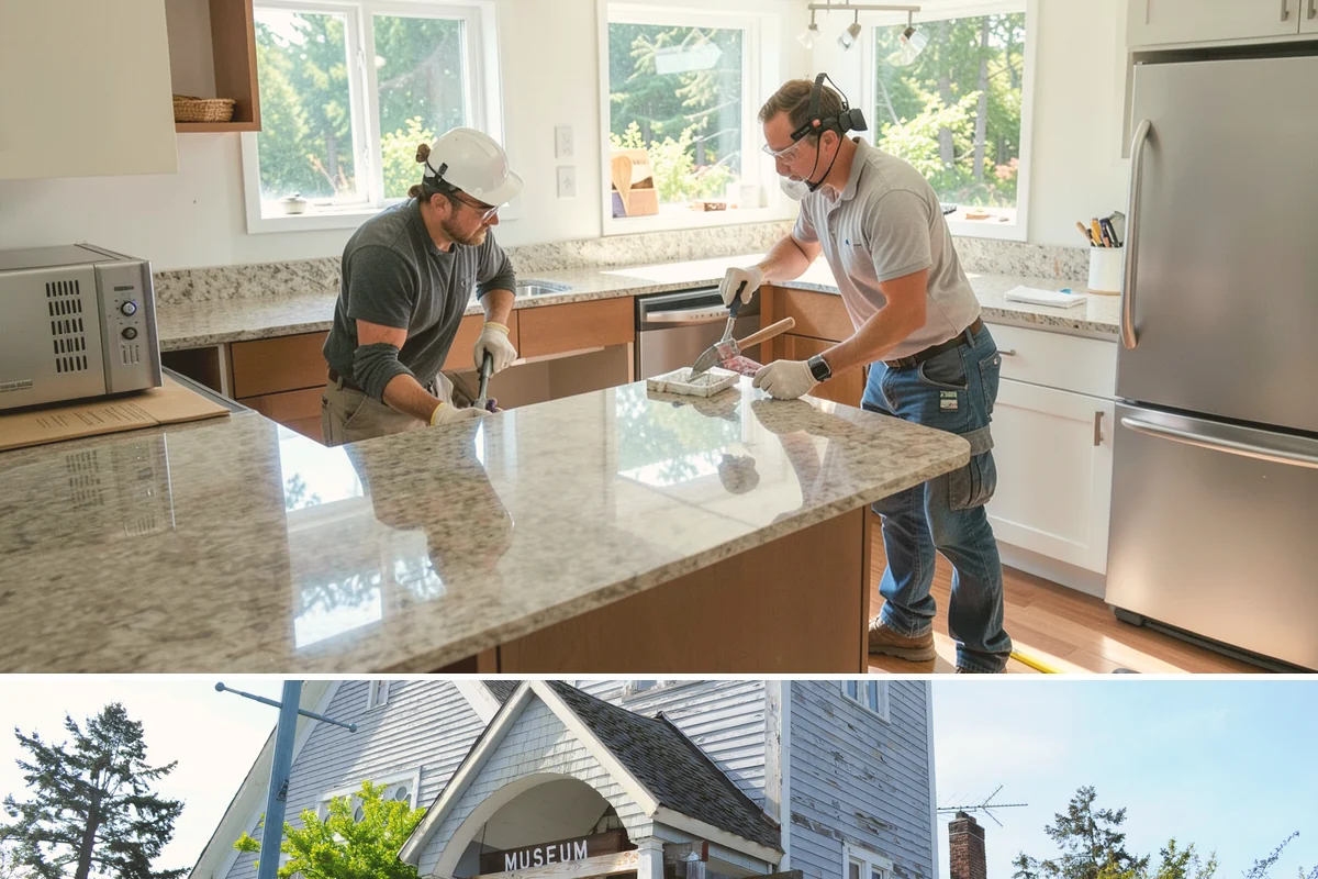 Beadboard Installation in Steilacoom, Pierce County, WA - Beadboard installs year-round indoors and is especially popular for warming up spaces during the wet PNW winter.