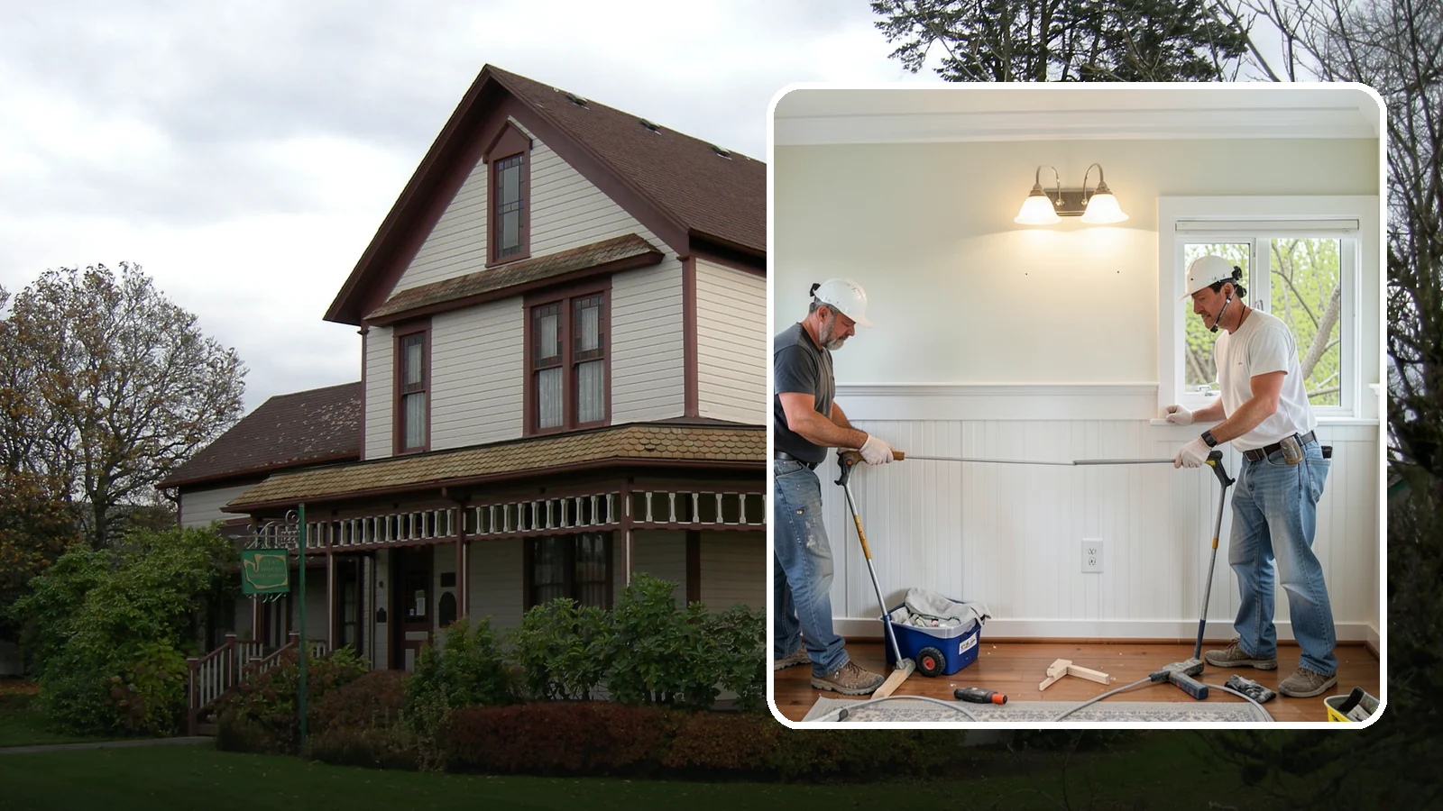 Beadboard Installation in Sumner, Pierce County, WA - Charming beadboard installation that adds cottage-style texture to walls, ceilings, and wainscot panels.