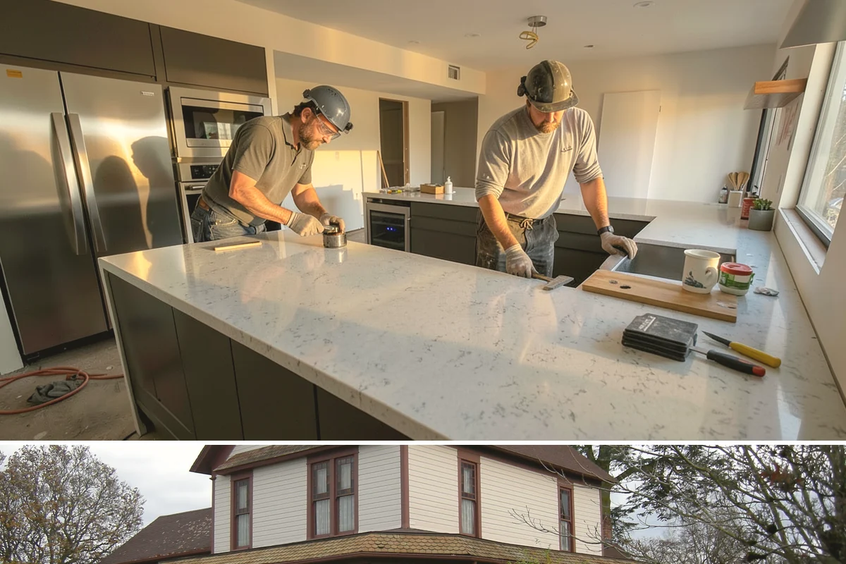 Beadboard Installation in Sumner, Pierce County, WA - Beadboard installs year-round indoors and is especially popular for warming up spaces during the wet PNW winter.