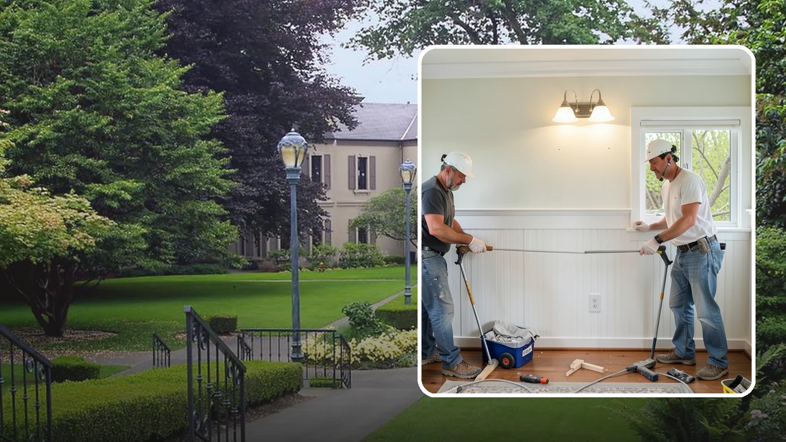 Beadboard Installation in Woodinville, King County, WA - Charming beadboard installation that adds cottage-style texture to walls, ceilings, and wainscot panels.