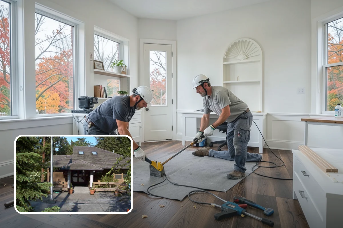 Beadboard Installation in Yarrow Point, King County, WA - Cozy cottage texture for walls or ceilings