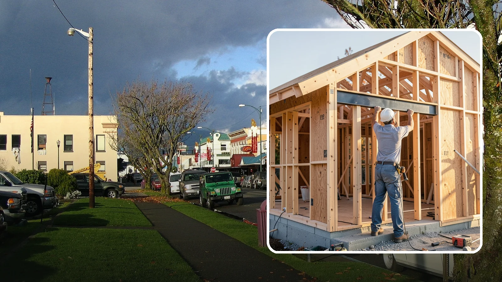 Beam Installation in Arlington, Snohomish County, WA - Installing structural beams to carry loads when walls are opened or spans are widened.