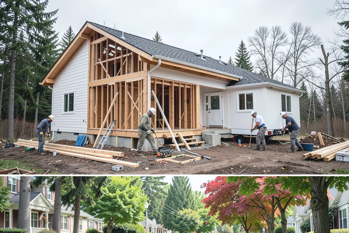 Beam Installation in Beaux Arts Village, King County, WA - Beam installation is indoor structural work suited to any season, with drier months easing inspection scheduling.