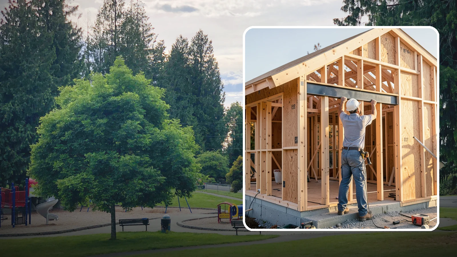 Beam Installation in Bonney Lake, Pierce County, WA - Installing structural beams to carry loads when walls are opened or spans are widened.