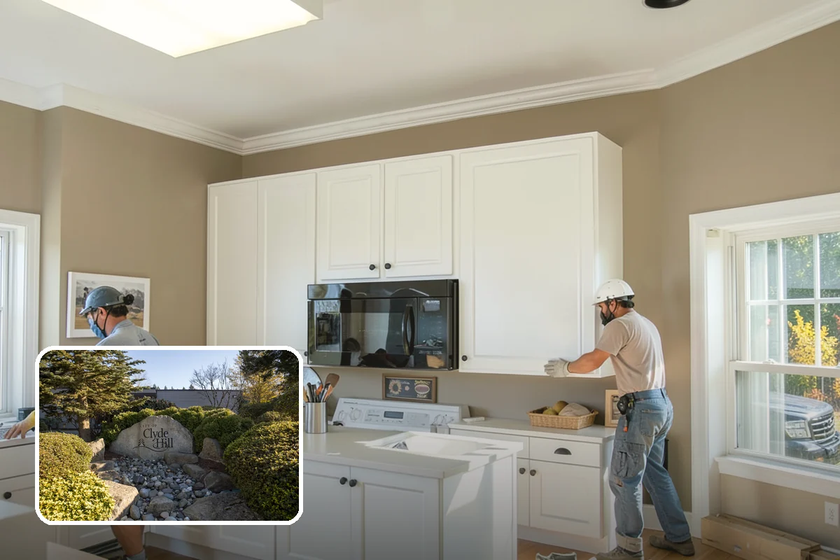 Beam Installation in Clyde Hill, King County, WA - Carries loads across new openings