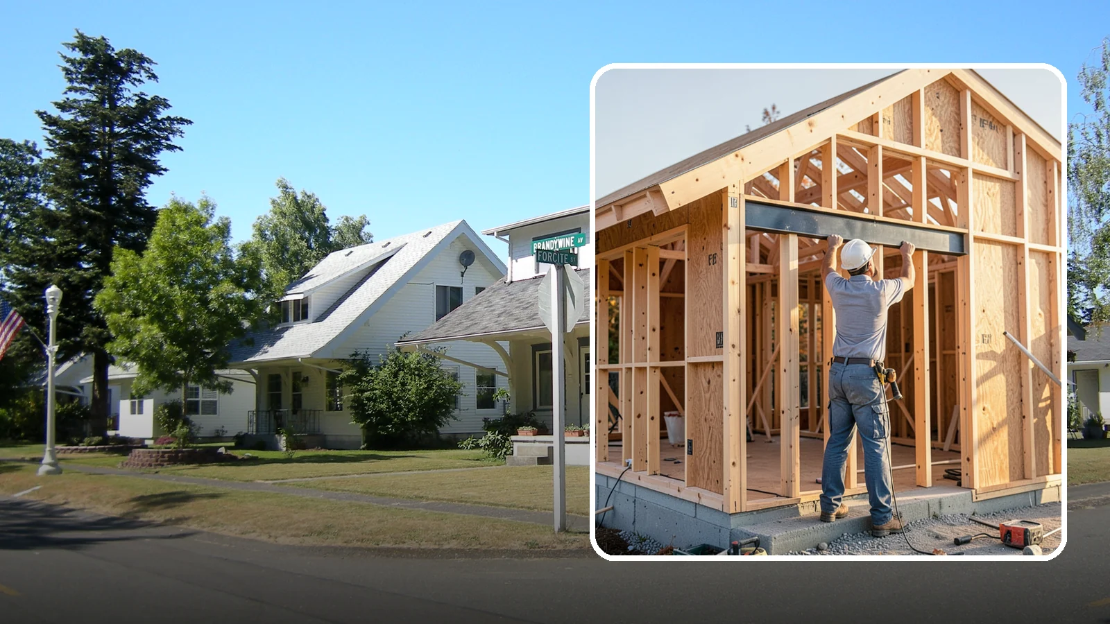 Beam Installation in DuPont, Pierce County, WA - Installing structural beams to carry loads when walls are opened or spans are widened.
