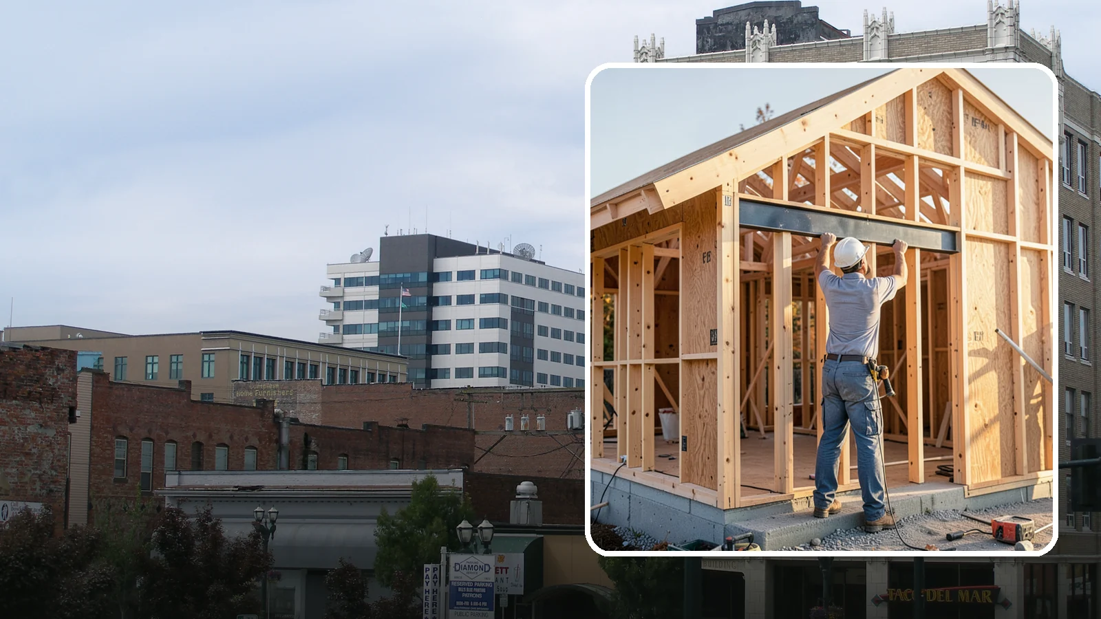 Beam Installation in Everett, Snohomish County, WA - Installing structural beams to carry loads when walls are opened or spans are widened.